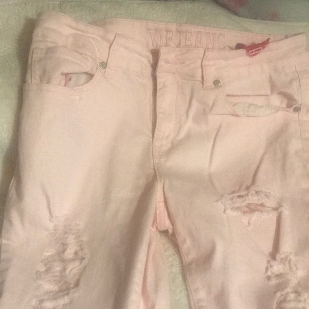 Light pink pants